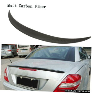 GAp[c ZfXxcR171 SLK200 SLK300pJ[{t@Co[AX|C[ECOtBbg09-11 Carbon Fiber Rear Spoiler Wing Fit for Mercedes-Benz R171 SLK200 SLK300 09-11