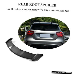GAp[c J[{t@Co[AgNX|C[ECOɂĂ̓xcANXA45 AMG W176 A180 13-17 Carbon Fiber Rear Trunk Spoiler Wing For Benz A Class A45 AMG W176 A180 13-17