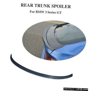 GAp[c AX|C[ECOu[cbvJ[{t@Co[tBbĝ߂BMW 3V[YF34 GT 2013N2020N Rear Boot Spoiler Wing Lip Carbon Fiber Fit For BMW 3 Series F34 GT 2013-2020