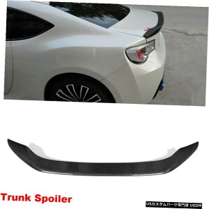 GAp[c g^GT86 12-17XoBRZ 13-17AgNX|C[bvEBOJ[{t@Co[tBbg Fits Toyota GT86 12-17 Subaru BRZ 13-17 Rear Trunk Spoiler Lip Wing Carbon Fiber