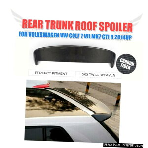 GAp[c tHNX[QVW GOLF 7 VII MK7 GTI RpJ[{AA[tX|C[ECO14-17 Carbon Rear Rear Roof Spoiler Wing for Volkswagen VW GOLF 7 VII MK7 GTI R 14-17