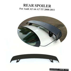 GAp[c 08-11AEfBA5 A6 A7 TT 8JOXt@Co[pAgNX|C[u[gECObvtBbg Rear Trunk Spoiler Boot Wing Lip Fit for 08-11 Audi A5 A6 A7 TT 8J Fiberglass