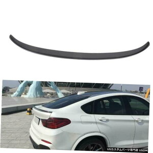 GAp[c 14-17̂߂BMW X4 F26AX|C[gNu[gbvEBO}bgubNOXt@Co[ For 14-17 BMW X4 F26 Rear Spoiler Trunk Boot Lip Wing Matt Black Fiberglass