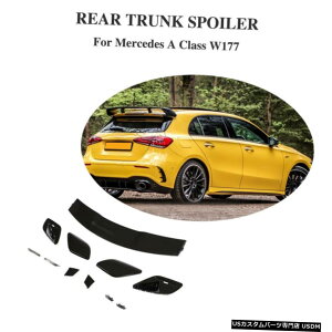 GAp[c xcw177A180 A200 A250 2019+A[tX|C[AgNEBOObV[ubN For Benz W177 A180 A200 A250 2019+ Rear Roof Spoiler Trunk Wing Glossy Black