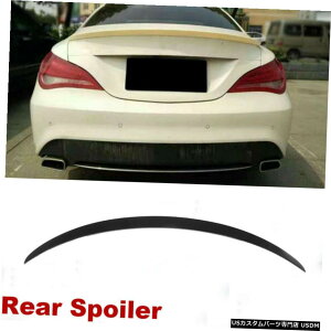 GAp[c ubNAgNX|C[ECOtBbĝ߂̃ZfXxcW117 C117 CLA45 AMG 14-18 Black Rear Trunk Spoiler Wing Fit For Mercedes Benz W117 C117 CLA45 AMG 14-18