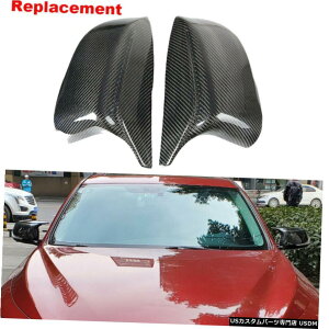 GAp[c J[{t@Co[TCh~[Jo[̌tBbĝ߂̃CtBjeBQ50 Q60 Q70 15-20 Carbon Fiber Side Mirror Cover Replacement Fit For Infiniti Q50 Q60 Q70 15-20