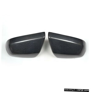 GAp[c LfbNATS Sedan14-16̌pJ[{t@Co[obN~[Jo[Lbv Carbon Fiber Rearview Mirror Cover Cap for Cadillac ATS Sedan14-16 Replacement
