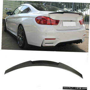 GAp[c 2014-2019 BMW F82 M4N[yAgNbhX|C[u[gEBOJ[{t@Co[̂߂ɃtBbg Fit For 2014-2019 BMW F82 M4 Coupe Rear Trunk Lid Spoiler Boot Wing Carbon Fiber