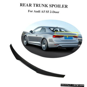GAp[c AgNX|C[ECOtBbĝ߂̃AEfBA5 / A5 SLINE / S5N[y2017N2020NJ[{t@Co[ Rear Trunk Spoiler Wing Fit For Audi A5/A5 Sline/S5 Coupe 2017-2020 Carbon Fib