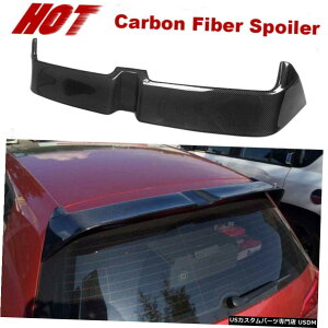 GAp[c A[tX|C[ECOtBbĝ߂̃tHNX[QVWSt7 VII MK7 14-17J[{t@Co[ Rear Roof Spoiler Wing Fit For Volkswagen VW Golf 7 VII MK7 14-17 Carbon Fiber