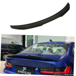 GAp[c BMW G20 330I M340i 2019UPAgNX|C[u[gEBOCꂽJ[{t@Co[̏ꍇ For BMW G20 330i M340i 2019UP Rear Trunk Boot Spoiler Wing Refit Carbon Fiber