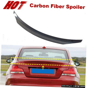 GAp[c BMW E82 125I 128I 135i1MN[y712AX|C[gNEBOJ[{t@Co[tBbg Fits BMW E82 125i 128i 135i 1M Coupe 07-12 Rear Spoiler Trunk Wing Carbon Fiber