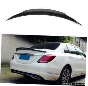 GAp[c J[{t@Co[AgNX|C[u[gECOtBbĝ߂̃ZfXW205 C200 C300 15-17 Carbon Fiber Rear Trunk Spoiler Boot Wing Fit For Mercedes W205 C200 C300 15-17