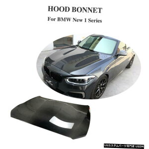 GAp[c BMW F20 118I 120I 125I M135i M140i 12-18tgt[hJo[LbvJ[{t@Co[̏ꍇ For BMW F20 118i 120i 125i M135i M140i 12-18 Front Hood Cover Cap Carbon Fiber