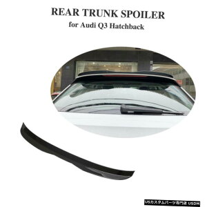 GAp[c ABSOXubNԂ̃e[ECOfR[VA[tX|C[̂߂ɃAEfBQ3 2013N2018N ABS Gloss Black Car Tail Wing Decoration Rear Roof Spoiler For Audi Q3 2013-2018