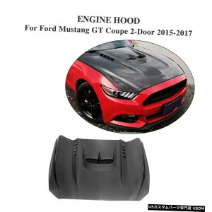 GAp[c J[{t@Co[GWt[hJo[2hA2015N2017ÑtH[h}X^Ô߂Ƀ{lbgӂtBbg Carbon Fiber Engine Hood Cover bonnet Lid Fit for Ford Mustang 2-Door 2015-20