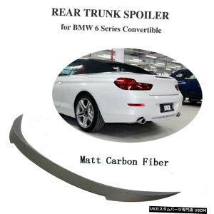 GAp[c AgNX|C[ECOɂĂBMW 6V[Y650i640I 13-18J[{t@Co[}bgubN Rear Trunk Spoiler Wing For BMW 6 Series 640i 650i 13-18 Carbon Fiber Matt Black