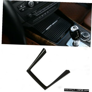 GAp[c ubNCeAJbvz_[Jo[ĝ߂BMW X5 E70 2008N2013N Black Interior Water Cup Holder Decoration Cover Trim For BMW X5 E70 2008-2013