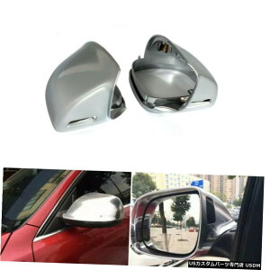 GAp[c 2PCSobNTCh~[Jo[LbvnEWON[ABSɂĂ̓AEfBQ5 Q7915 2PCS Rearview Side Mirror Cover Cap Housings Chrome ABS For Audi Q5 Q7 09-15