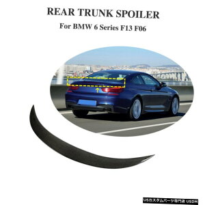 �G�A���p�[�c �J�[�{���t�@�C�o�[���A�g�����N�X�|�C���[�E�C���O�pBMW 6Series F06 F13 640I 650i��M6 12-19 Carbon Fiber Rear Trunk Spoiler Wing For BMW 6Series F06 F13 640i 650i M6 12-19 �y���s�A���i�z