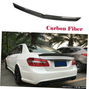 エアロパーツ メルセデス・ベンツEクラスW212セダン2010年から2015年炭素繊維用リアトランクスポイラー Rear Trunk Spoiler for Mercedes Benz E-Class W212 Sedan 2010-2015 Carbon Fiber