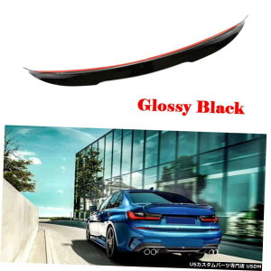 エアロパーツ リアトランクスポイラーブートウイングのためにBMW 3シリーズG20 G28 330I 2020グロッシーブラック Rear Trunk Spoiler Boot Wing For BMW 3 Series G20 G28 330i 2020 Glossy Black