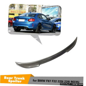 GAp[c WX|C[ECOtBbĝBMW F22 M235i M240i 220I 228i F87 M2J[{t@Co[ Rear Lid Spoiler Wing Fit For BMW F22 M235i M240i 220i 228i F87 M2 Carbon Fiber