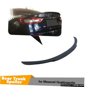 GAp[c }ZeBENAg|e2013-2019Ĉ߂ɃJ[{t@Co[AbhX|C[ECO Carbon Fiber Rear Lid Spoiler Wing For Maserati Quattroporte 2013-2019 Refit