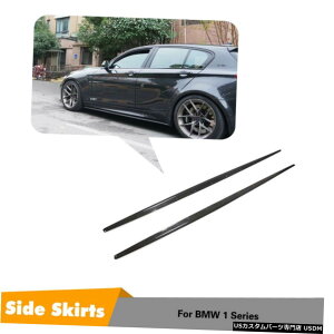 GAp[c J[{t@Co[TChXJ[gbv̂߂BMW 1V[YF20 MX|[cnb`obN4D 15-18 Carbon Fiber Side Skirts Lip For BMW 1 Series F20 M Sport Hatchback 4D 15-18