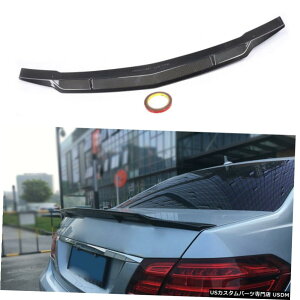 GAp[c ZfXxcW212 4Door 10-15HYf@ۗpAX|C[ECObv Rear Spoiler Wing Lip for Mercedes Benz W212 4Door 10-15 Factory Carbon Fiber