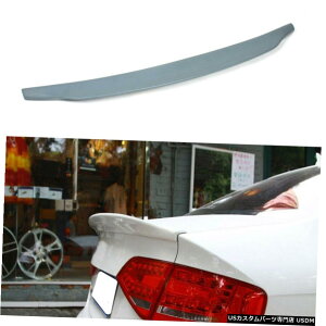 GAp[c AEfBA4 B8 2009N2012NAgNX|C[u[gECObvPUO[Ĉ߂̓K Fit for Audi A4 B8 2009-2012 Rear Trunk Boot Spoiler Wing Lip PU Gray Refit