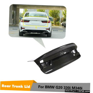 GAp[c AgNbhJo[g{fBLbgBMW 320iG20 330I M340i 19+J[{t@Co[ Rear Trunk Lid Cover Trim Body Kit For BMW G20 320i 330i M340i 19+ Carbon Fiber