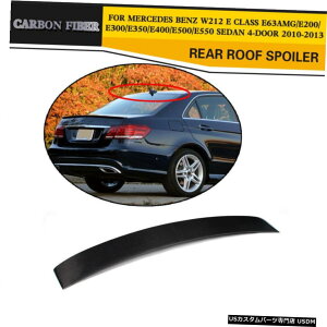 GAp[c ZfXxcE63AMG E200 E300 E350 E400 E500 E550pJ[{AECOX|C[ Carbon Rear Wing Spoiler for Mercedes Benz E63AMG E200 E300 E350 E400 E500 E550