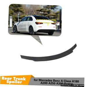 �G�A���p�[�c ���A�g�����N�X�|�C���[�E�C���O�ɂ��Ă̓x���cV177 A220�Z�_��2019�N����2020�N�J�[�{���t�@�C�o�[�C�� Rear Trunk Spoiler Wing For Benz V177 A220 Sedan 2019-2020 Carbon Fiber Refit