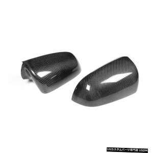 GAp[c AEfBA3 A4 2005N2008NJ[{t@Co[Ĉ߂̎Ԃ̃TChobN~[Jo[Lbv Car Side Rearview Mirror Cover Cap for Audi A3 A4 2005-2008 Carbon Fiber Refit