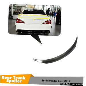 GAp[c J[{AgNX|C[ECOɂĂ̓xcC117 CLA250 CLA45AMG 2013N2019N̍H Carbon Rear Trunk Spoiler Wing For Benz C117 CLA250 CLA45AMG 2013-2019 Factory
