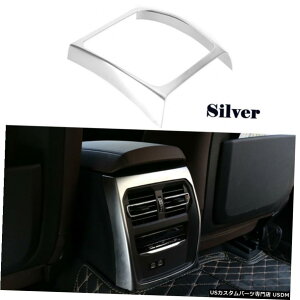 GAp[c BMW 3V[YG20 G28 2019UPԃN[AGARxgt[ĝ߂ For BMW 3 Series G20 G28 2019UP Car Chrome Rear Air Condition Vent Frame Trim
