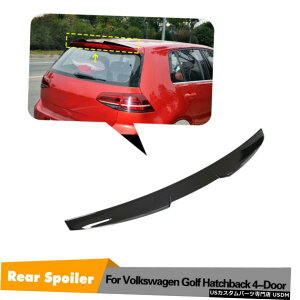 GAp[c VWSt7 /St7.5 2014N2020NAX|C[gbvEBhEEBOgObV[ubN For VW Golf 7 /Golf 7.5 2014-2020 Rear Top Spoiler Window Wing Trim Glossy Black