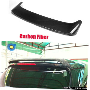 GAp[c BMW F15 X5 14-18HĈ߂ɃJ[{t@Co[A[tX|C[gbvEBOtBbg Carbon Fiber Rear Roof Spoiler Top Wing Fit for BMW F15 X5 14-18 Factory Refit