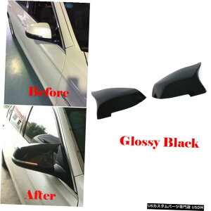 GAp[c Ԃ̃TCh~[Jo[LbvpBMW F10F18 F06 F12L[F01F02 14-16 2PCSĂ Car Side Mirror Cover Cap For BMW F10 F18 F06 F12 F01 F02 14-16 Replace 2PCS