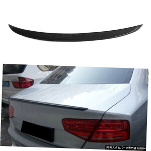 GAp[c tBbĝ߂̃AEfBA8 2013J[{t@Co[AgNgNbhX|C[ECOObV[ubN Fit For Audi A8 2013 Carbon Fiber Rear Trunk Boot Lid Spoiler Wing Glo