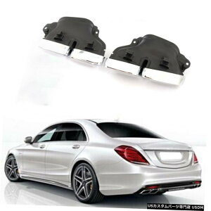 GAp[c ZfXxcW204 W205 W207 W212 W218̂߂25Z`[gGL][Xg}t[̃qg[̃tBbg 25cm Exhaust Tips Muffler Ends Fit for Mercedes Benz W204 W205 W207 W212 W218