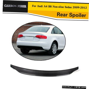 GAp[c AEfBA4B8Z_pJ[{t@Co[RearTrunkX|C[EBhEECObvtBbg912 Carbon Fiber RearTrunk Spoiler Window Wing Lip Fit for Audi A4 B8 Sedan 09-12