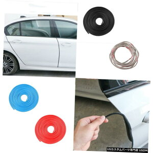 �G�A���p�[�c �Ԃ̃h�A�G�b�W�K�[�h�g�������[���f�B���O���o�[�V�[���X�g���b�v�X�N���b�`�v���e�N�^�[���j�o�[�T�� Car Door Edge Guard Trim Molding Rubber Seal Strip Scratch Protector Universal