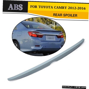 GAp[c g^J12-16 ABSԂ̃gbNX|C[u[gECOe[bvĥ߂̓K Fit for Toyota Camry 12-16 ABS Car Truck Spoiler Boot Wing Tail Lip Unpainted