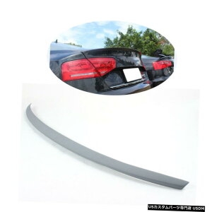 GAp[c Aop[X|C[u[gECOtBbgpAEfBA8Z_4Door 2013hPU Rear Bumper Spoiler Boot Wing Fit For Audi A8 Sedan 4Door 2013 Unpainted PU