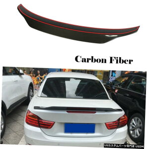 GAp[c WX|C[ECÔ߂BMW F33 428i 430I 435i 440i F83 M4 14UPJ[{t@Co[ Rear Lid Spoiler Wing For BMW F33 428i 430i 435i 440i F83 M4 14UP Carbon Fiber