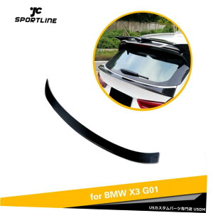 GAp[c I[gAgNX|C[EBhEEBÔ߂BMW X3 G01 2018N2019NABSubN Auto Rear Middle Trunk Spoiler Window Wing For BMW X3 G01 2018-2019 ABS Black