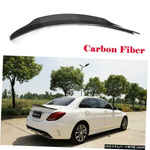 GAp[c AgNX|C[ECOɂĂ̓ZfXExcW205 C200 C300 C63 15-17J[{t@Co[ Rear Trunk Spoiler Wing For Mercedes-Benz W205 C200 C300 C63 15-17 Carbon Fiber