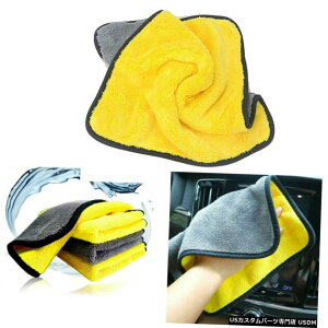 GAp[c 1Xԃ}CNt@Co[^I̎N[jOzw~OX[p[z 1X Car Wash Microfiber Towel Auto Cleaning Drying Cloth Hemming Super Absorbent